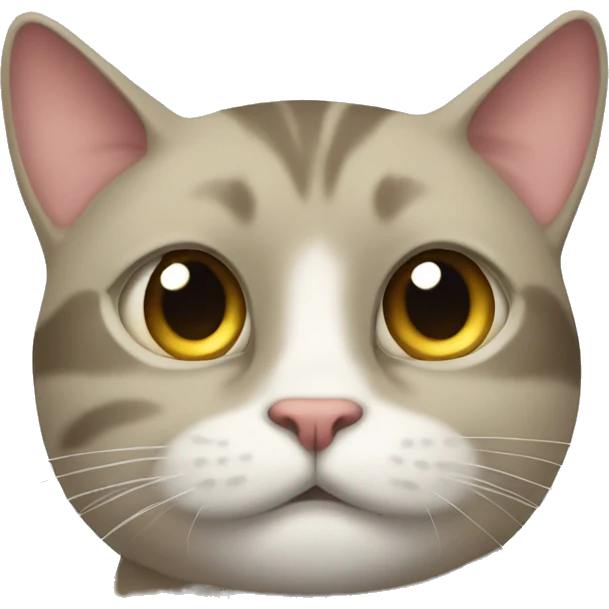 Stinky cat emoji
