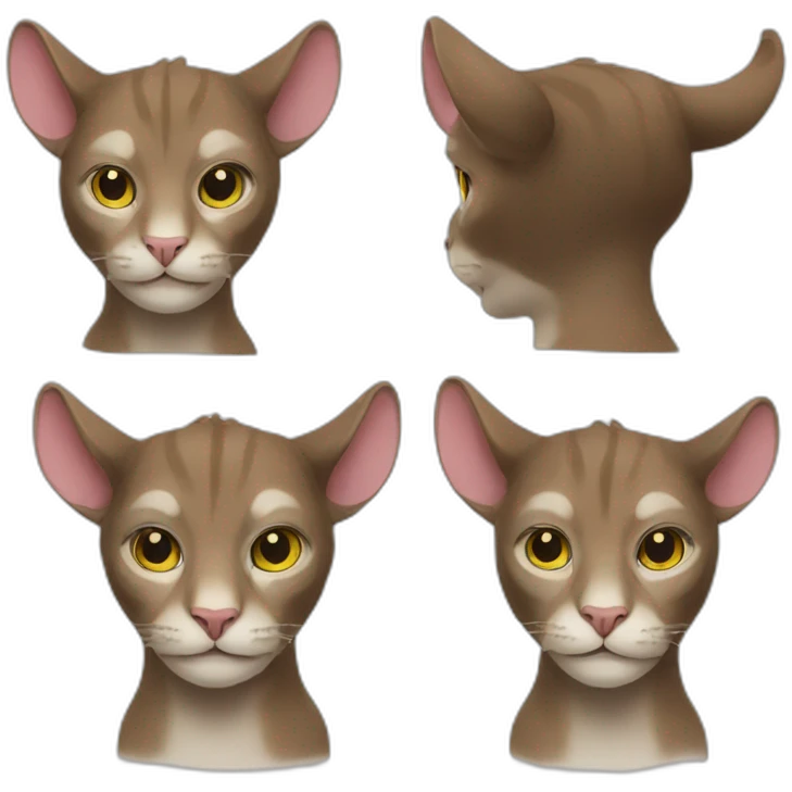 Cat taureau emoji