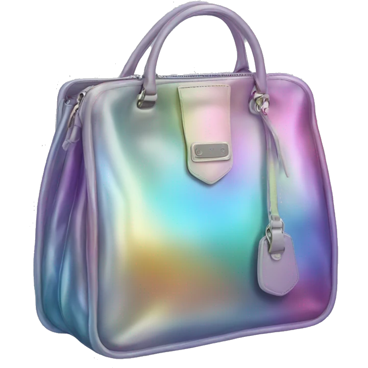 Iridescent prada bag emoji
