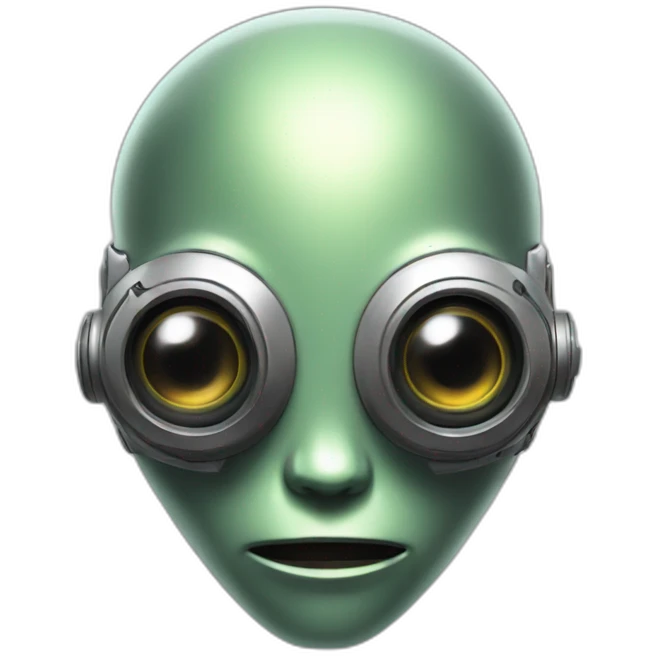 alien stupid ai robot emoji