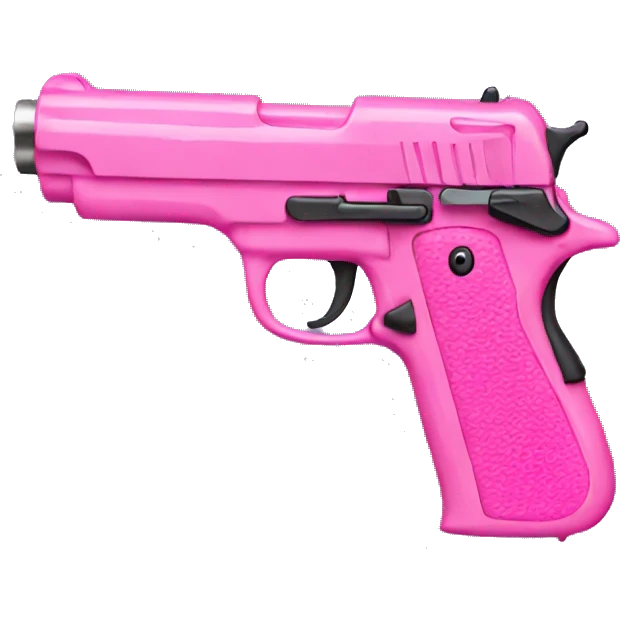 Pink gun  emoji
