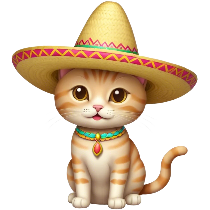 cat with a sombero emoji