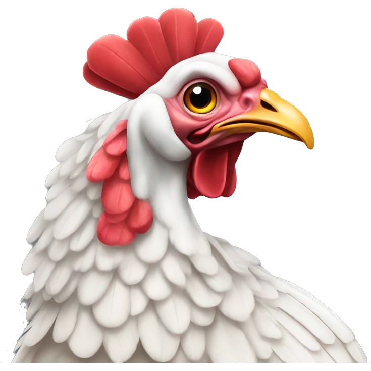 White turkey emoji
