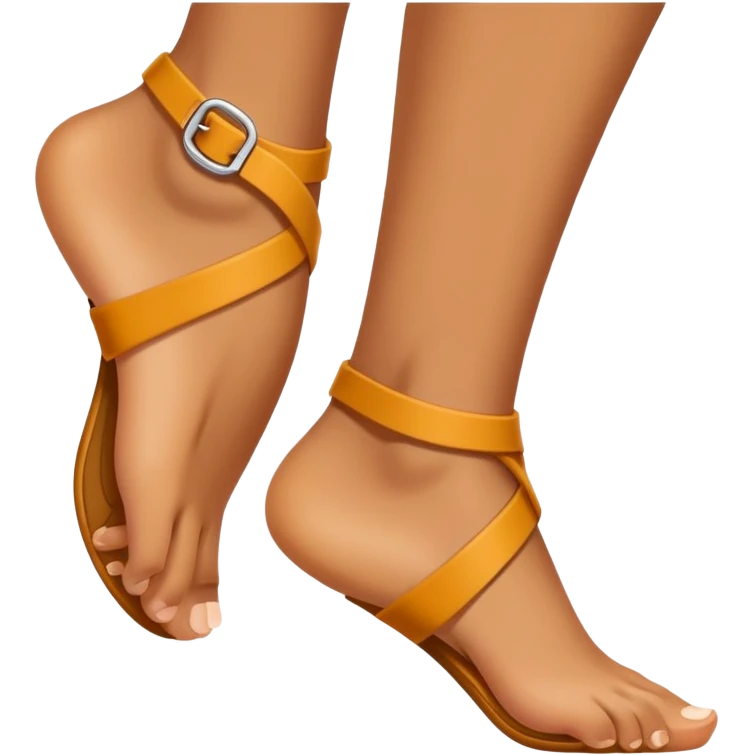Lady with ankle tag emoji