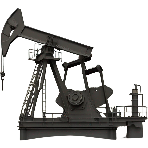 Oilfield pump jack emoji