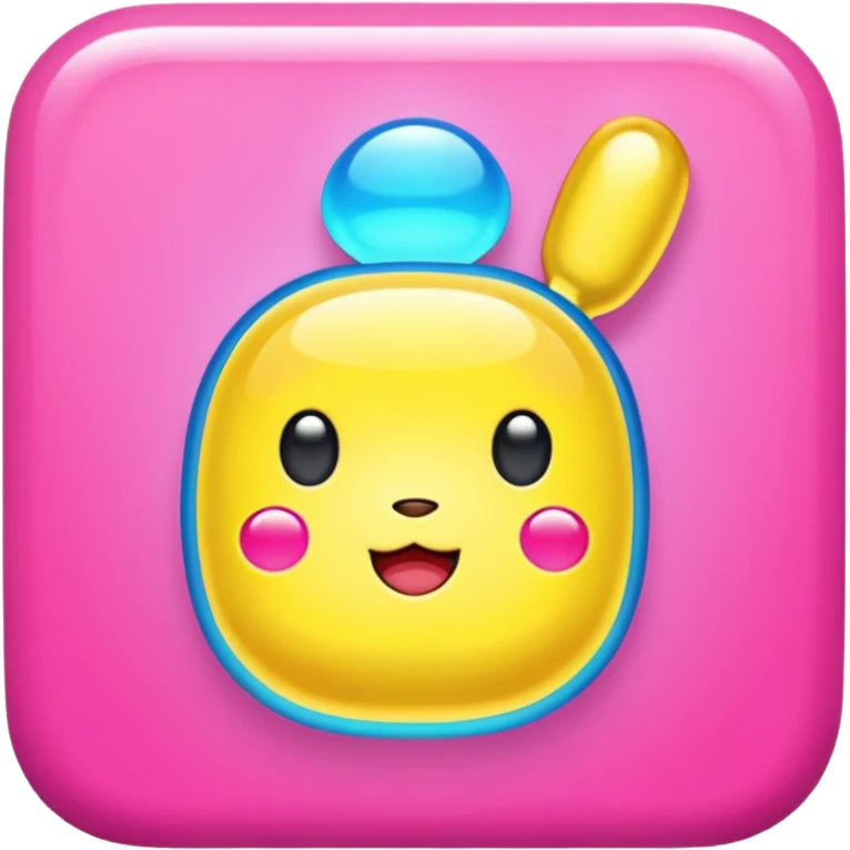 Tamagotchi ios app skeuomorphic emoji