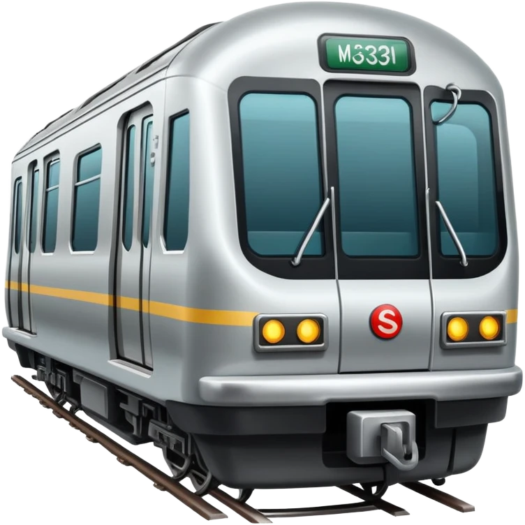 subway train from moscow emoji