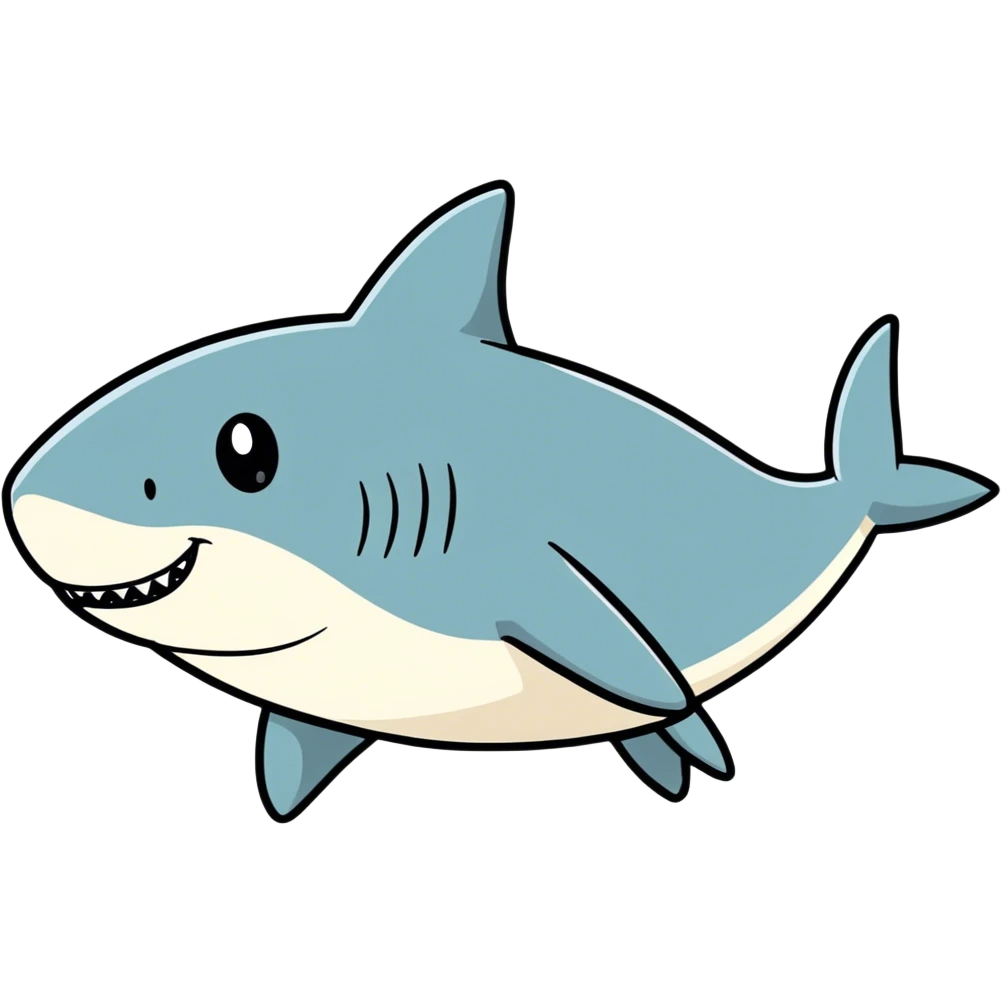 Shark wearing shoes  emoji