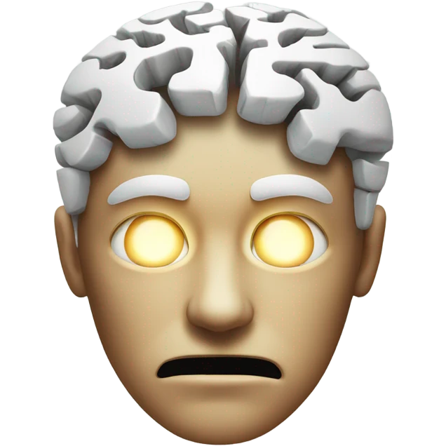 Brain ache emoji