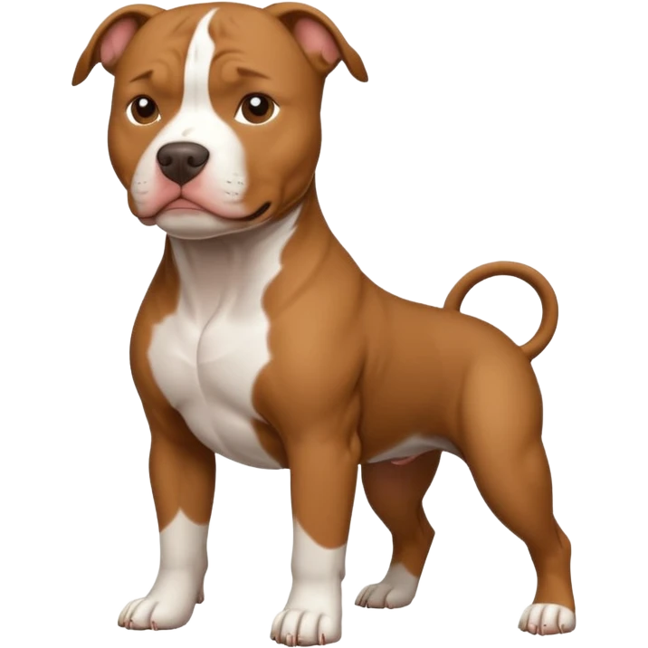 Un pitbull emoji