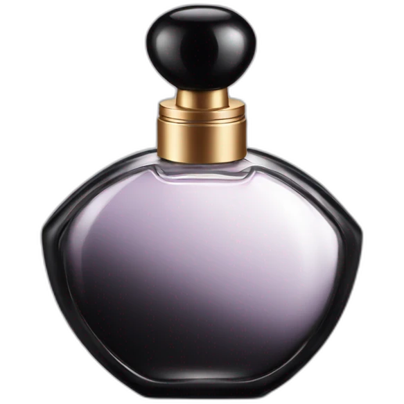 Bottle of perfume black emoji