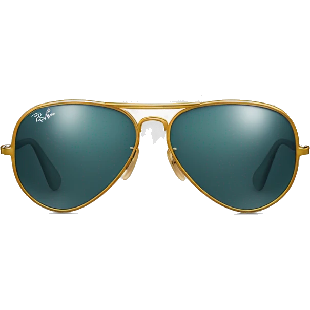 Ray-Ban aviator glasses emoji