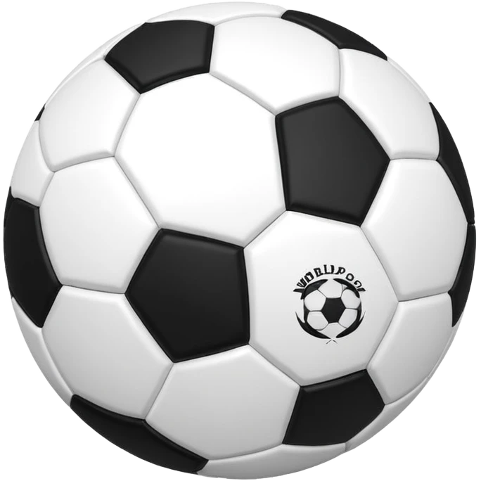 2026 world cup 3d football png emoji