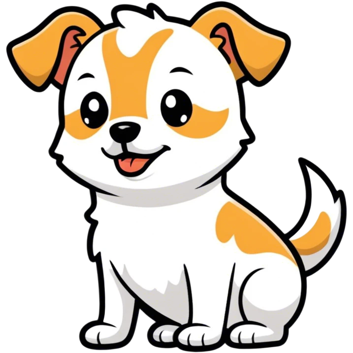 Perrito diciendo que no emoji