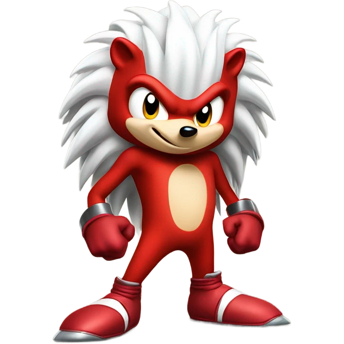 Knuckles hedgehog emoji