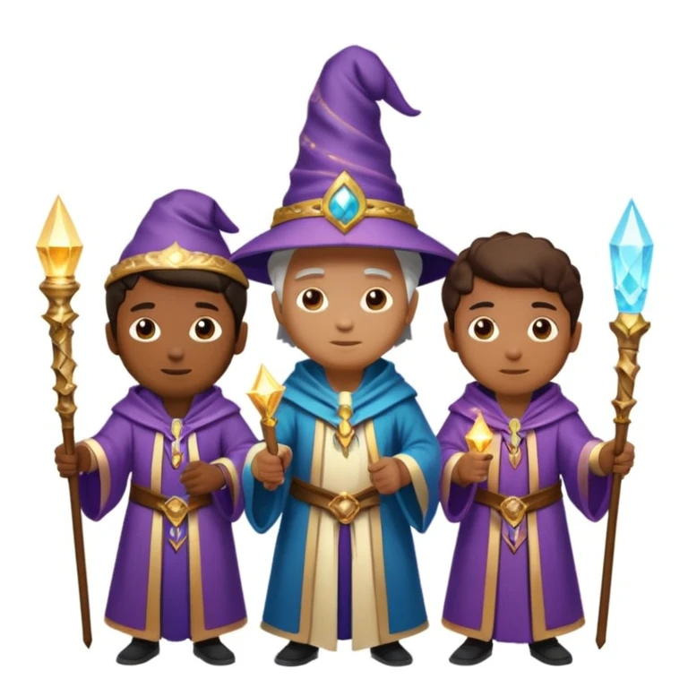 Magic wizard team  emoji