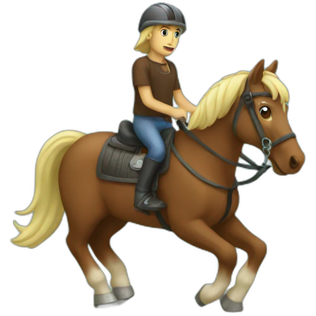 ride ahorse emoji