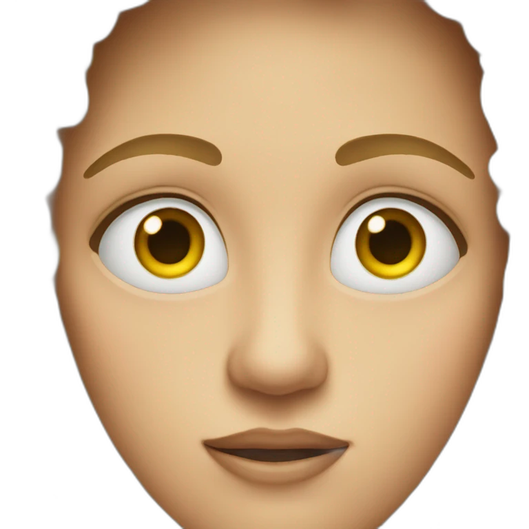 x eyes on iPad emoji