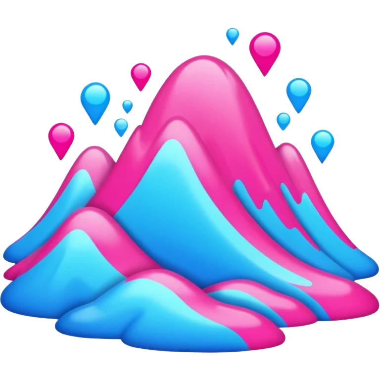 Alternative vibrant scenecore 2000s style emoji