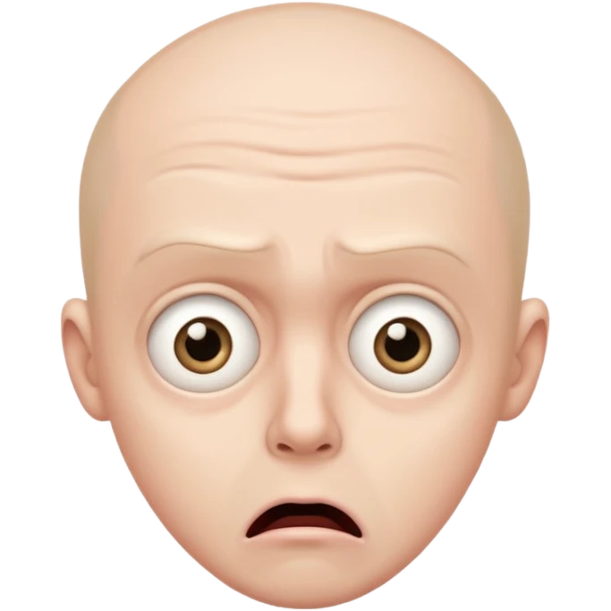scared man emoji
