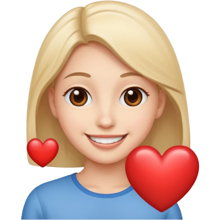Add 🥹 + 😍 to make a cute emoji screaming love, simple but beautiful emoji