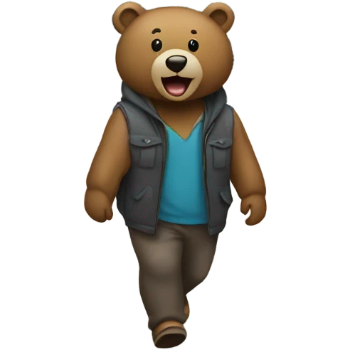 Bear in Chicago  emoji