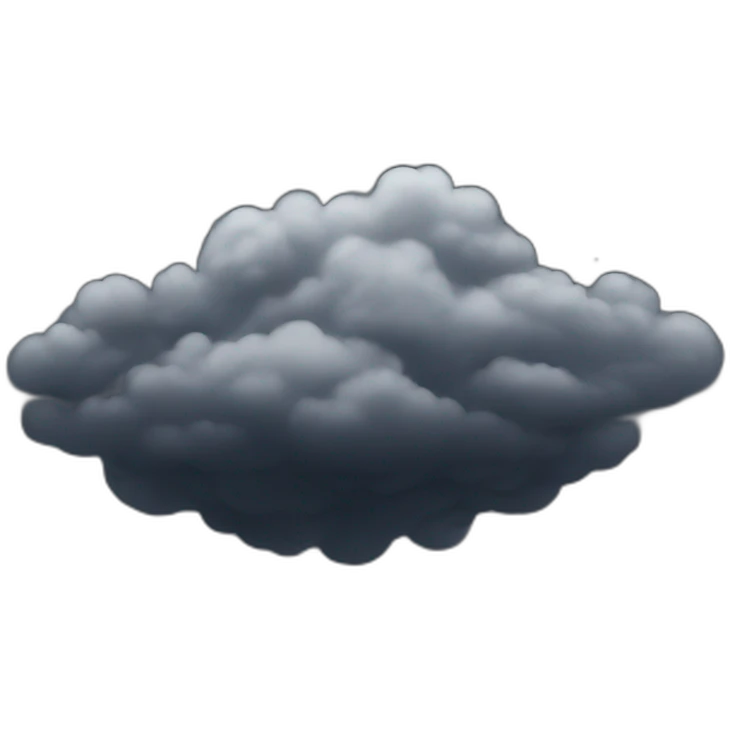 black sky emoji