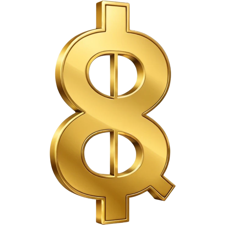 a dollar sign emoji