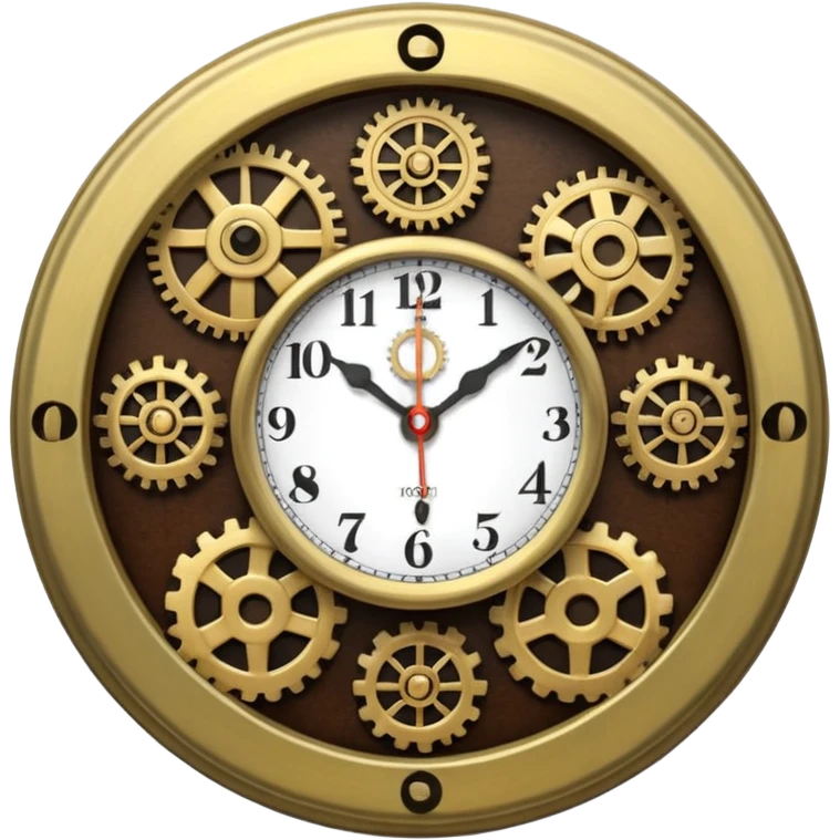 mechanic clock emoji