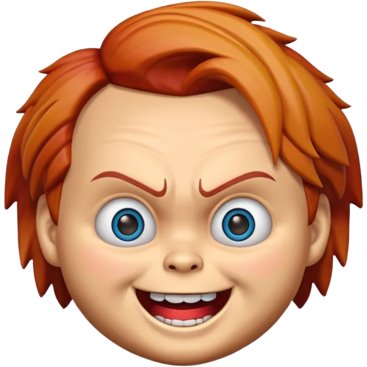 Un emojin de chuky emoji