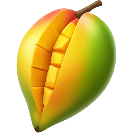 Realistic Mango emoji
