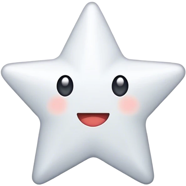 white star no face emoji