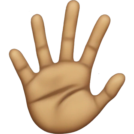 the sign of the hand of 2pac emoji