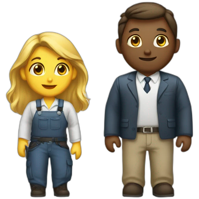 work team 3 peoples emoji