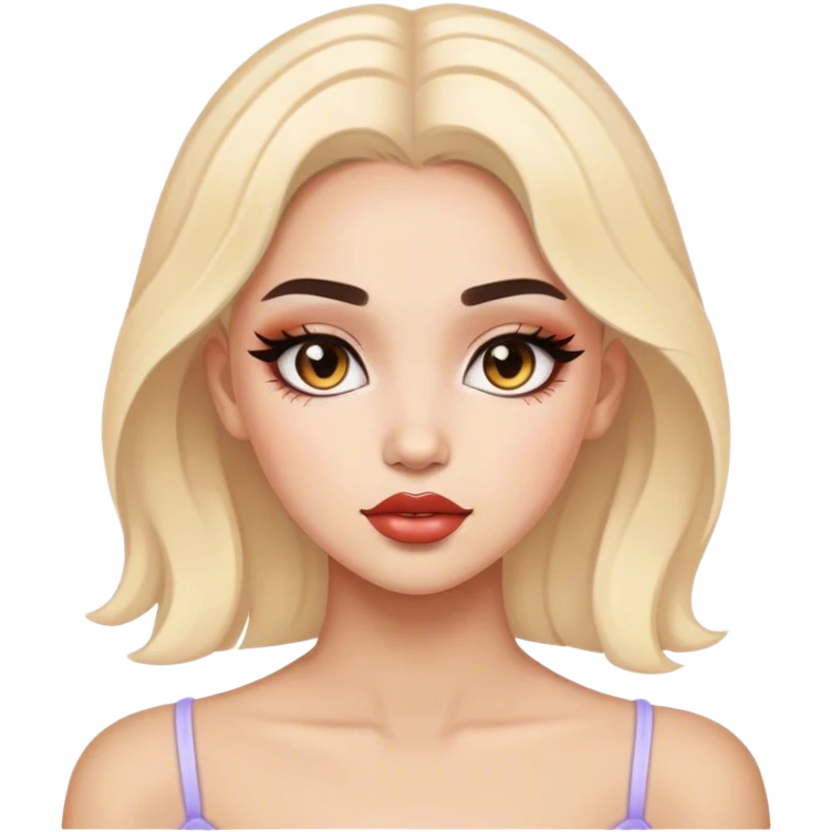 Chica aesthetic emoji