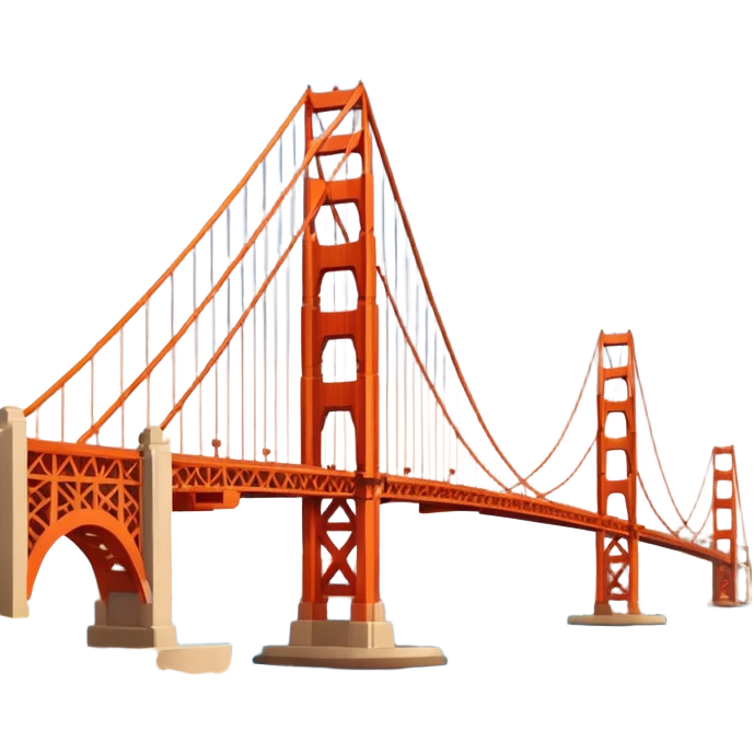 golden gate bridge emoji