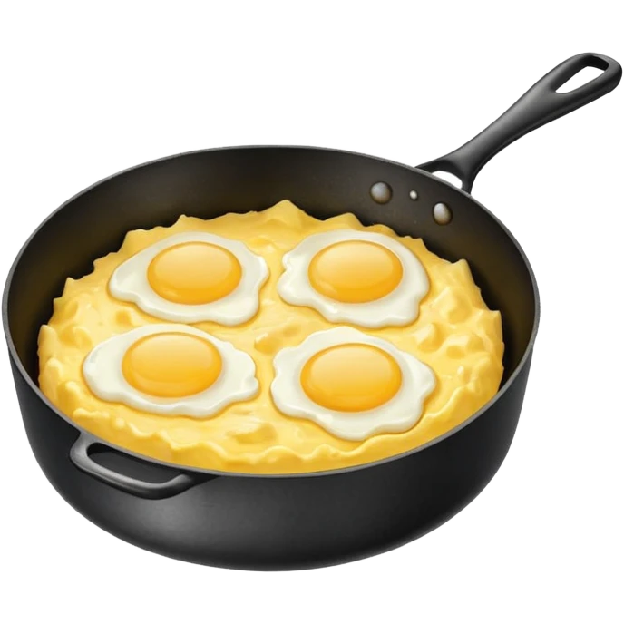 scrambled egg pan emoji