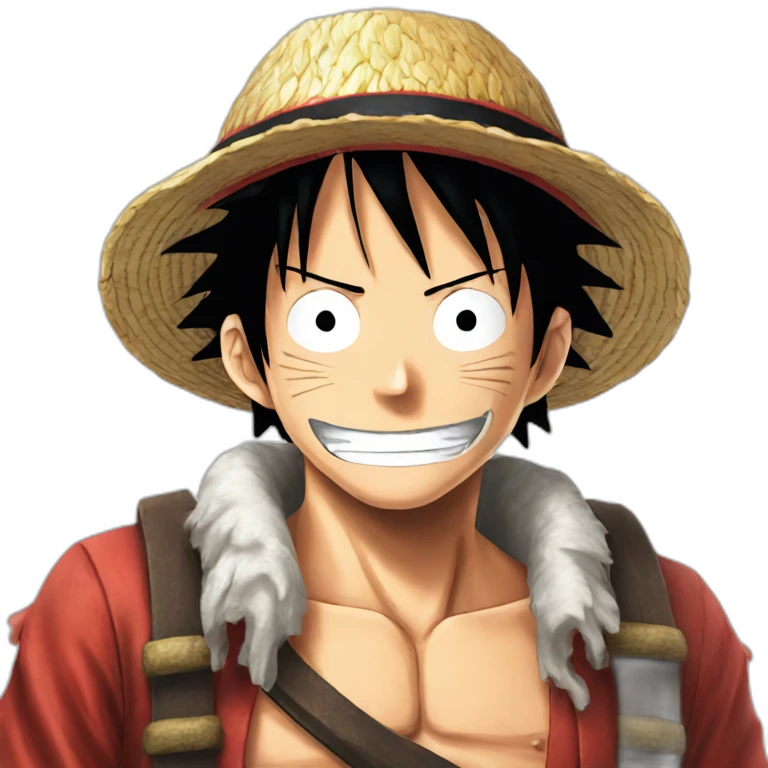 Luffy one piece emoji