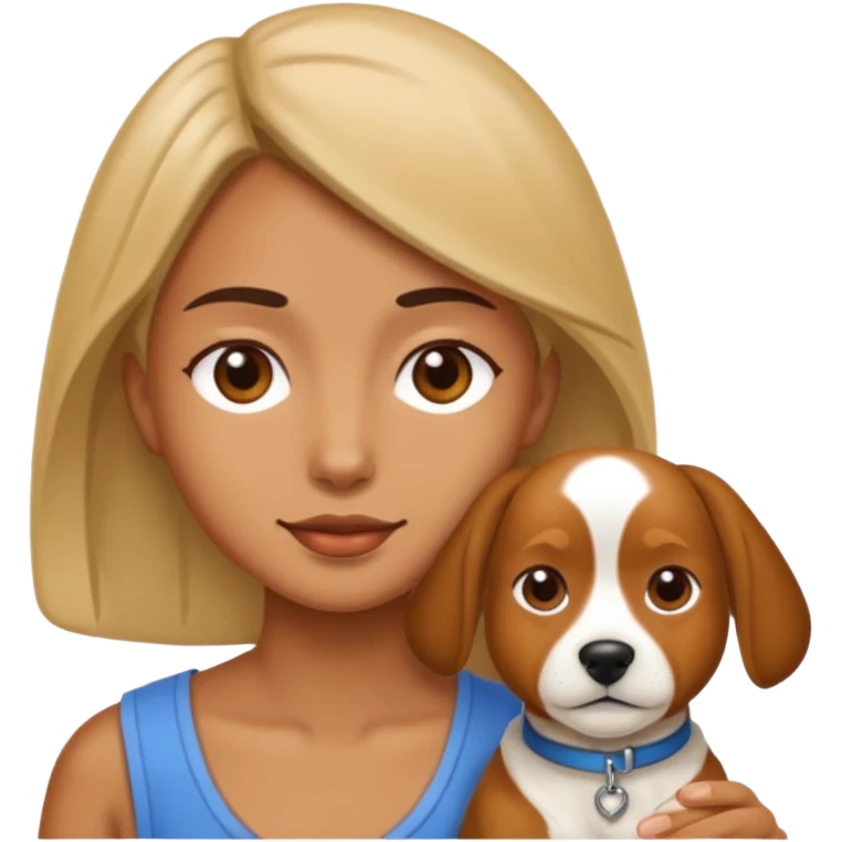 human face dog emoji