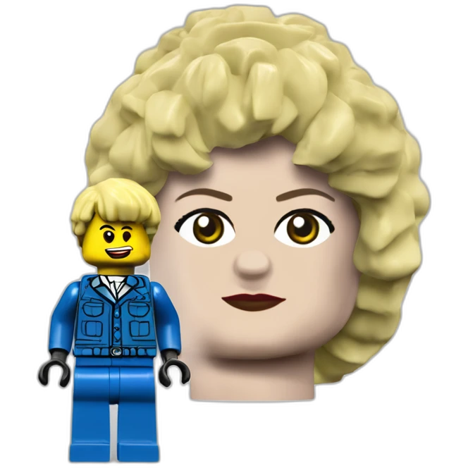 Myra Hindley LEGO minifigure nice emoji