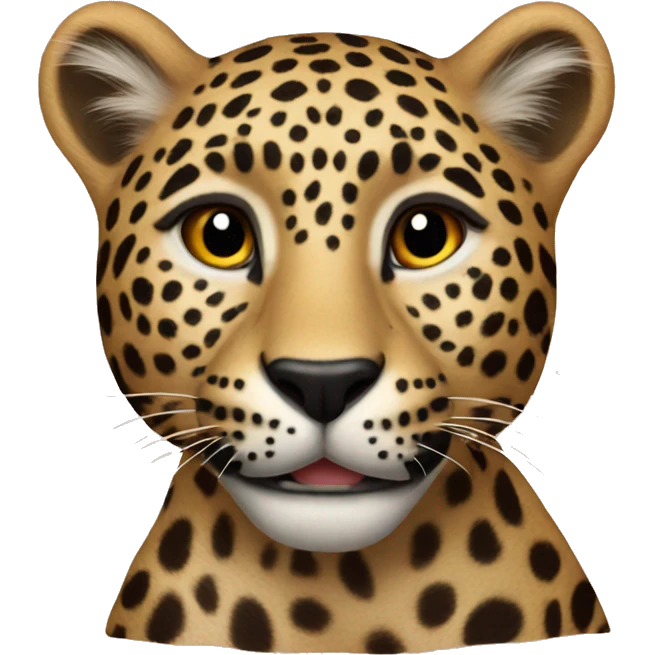 leopard heart emoji
