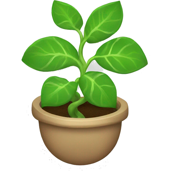 a money plant emoji
