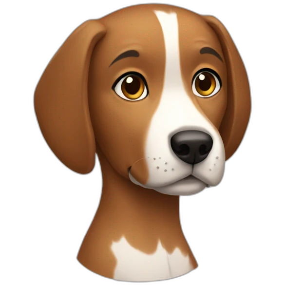 Mujer perro emoji