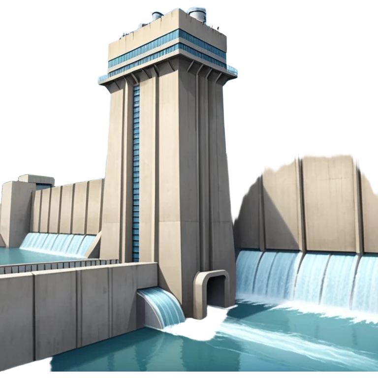 hydroelectric power station emoji