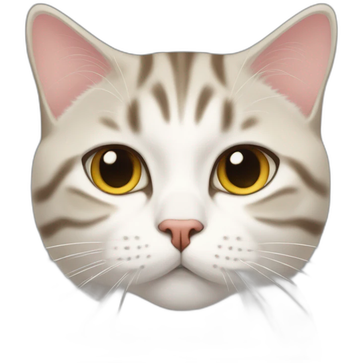 American–shorthair–cat–fat emoji