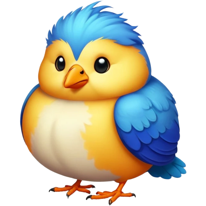 مرغ تپل emoji