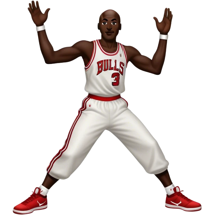 Michael Jordan dancing emoji