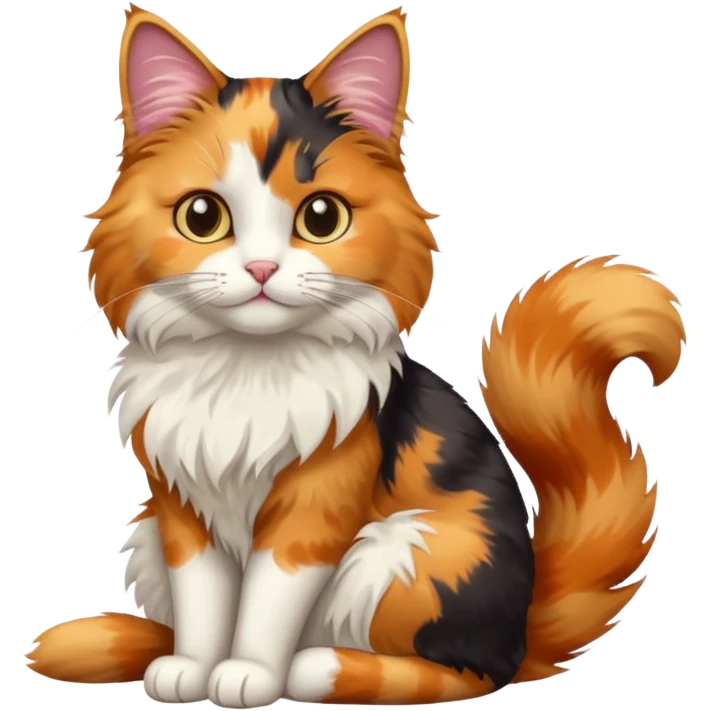 calico cat emoji