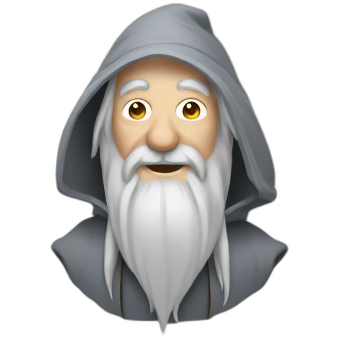 gandalf winking emoji
