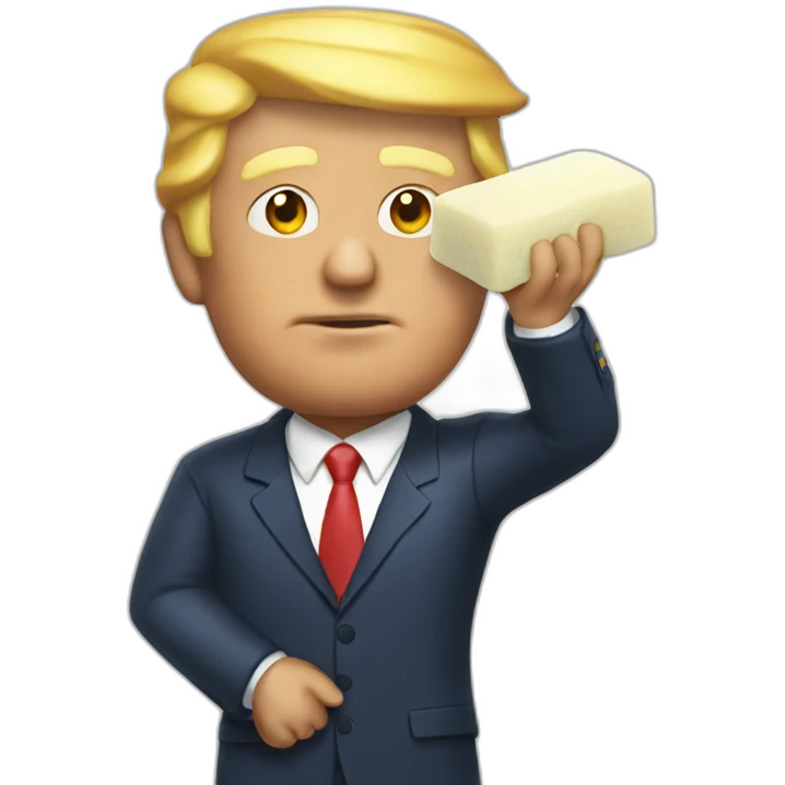 trump-holding-soap emoji
